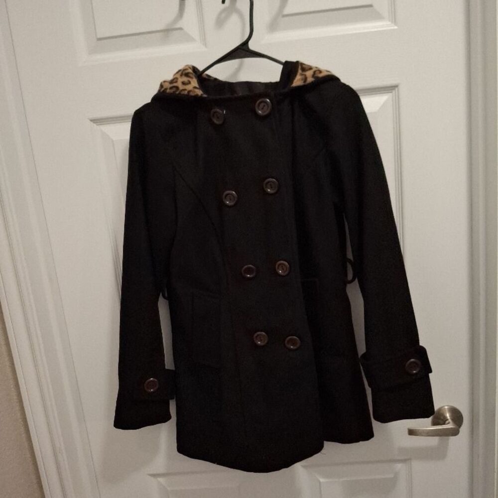 Ruby Rox Small Black Chocolate Brown Double-Breas… - image 3